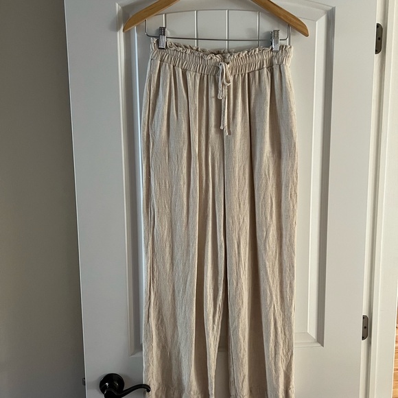 Linen two-piece set - Y.A.S pants & F21 top - Picture 3 of 5